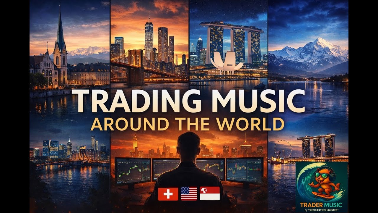 Trading Music Around the World 🌍 | Calm Focus Under Pressure (Global Sessions)