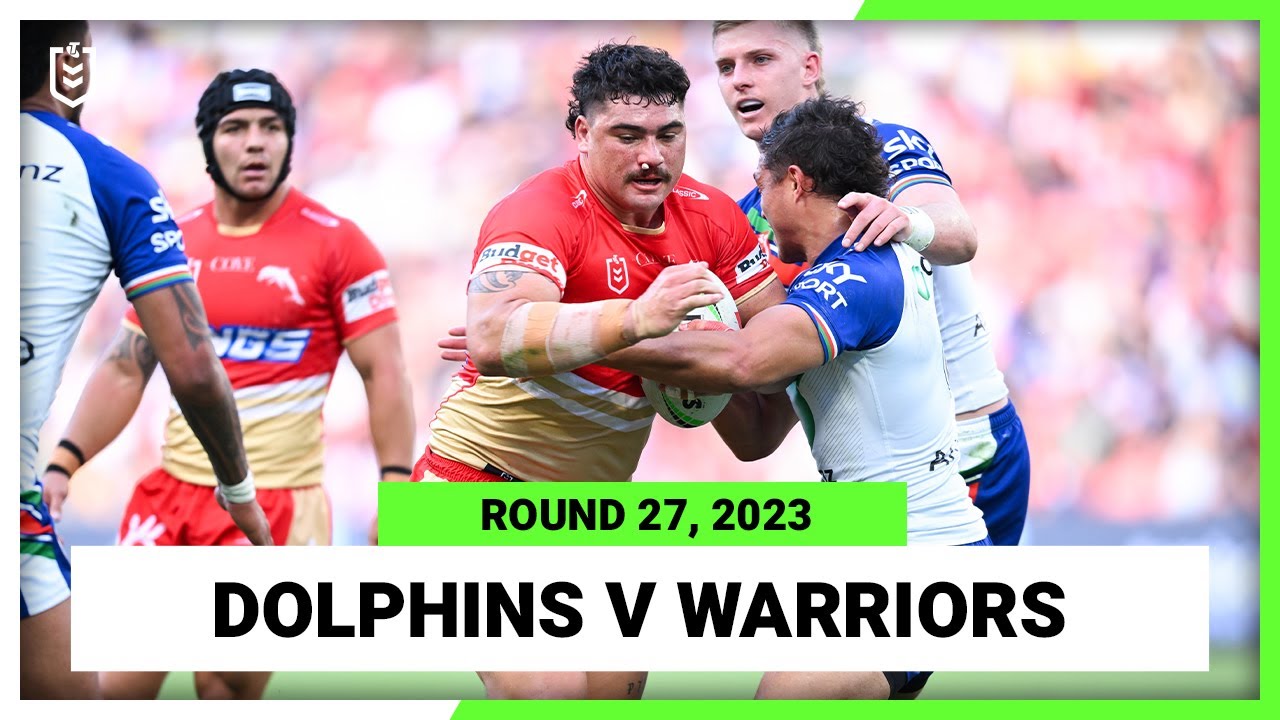 NRL Highlights | Dolphins v New Zealand Warriors | NRL Round 27 | Full Match Replay