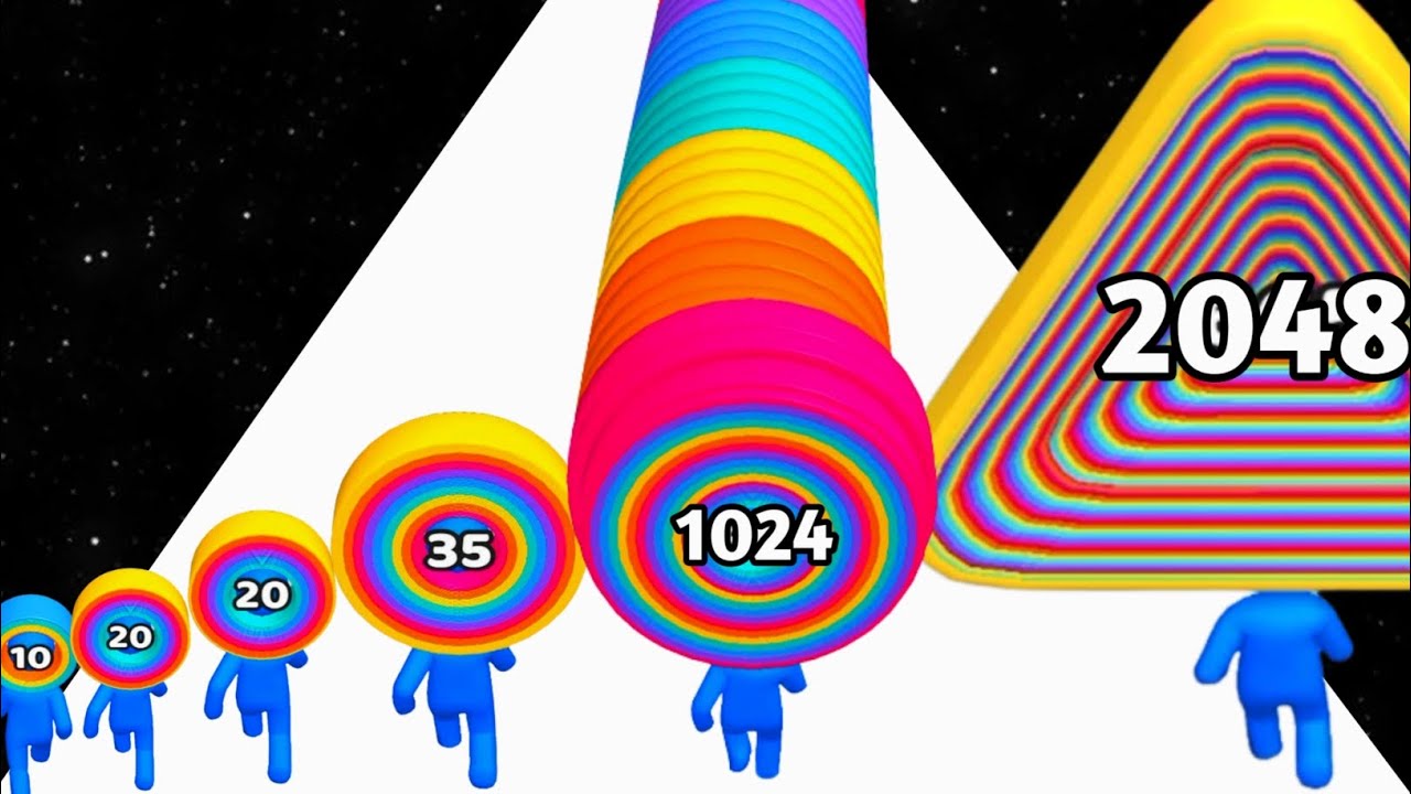 Layer Man vs Battery Run - All Level Gameplay (Max Level, Math Game) Mobile Game