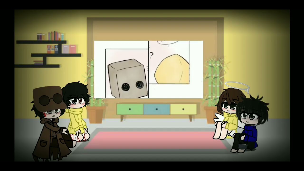 los cuatro niños de little nightmares reaccionan a memes(mono x six) (algo d seven x five)(mi au)1/?