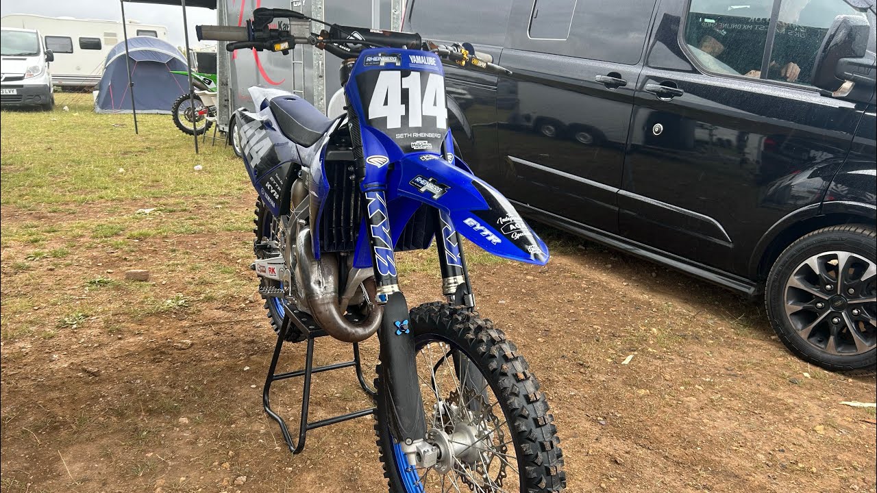 Day racing at iron works moto parc big crash at the end 🤕