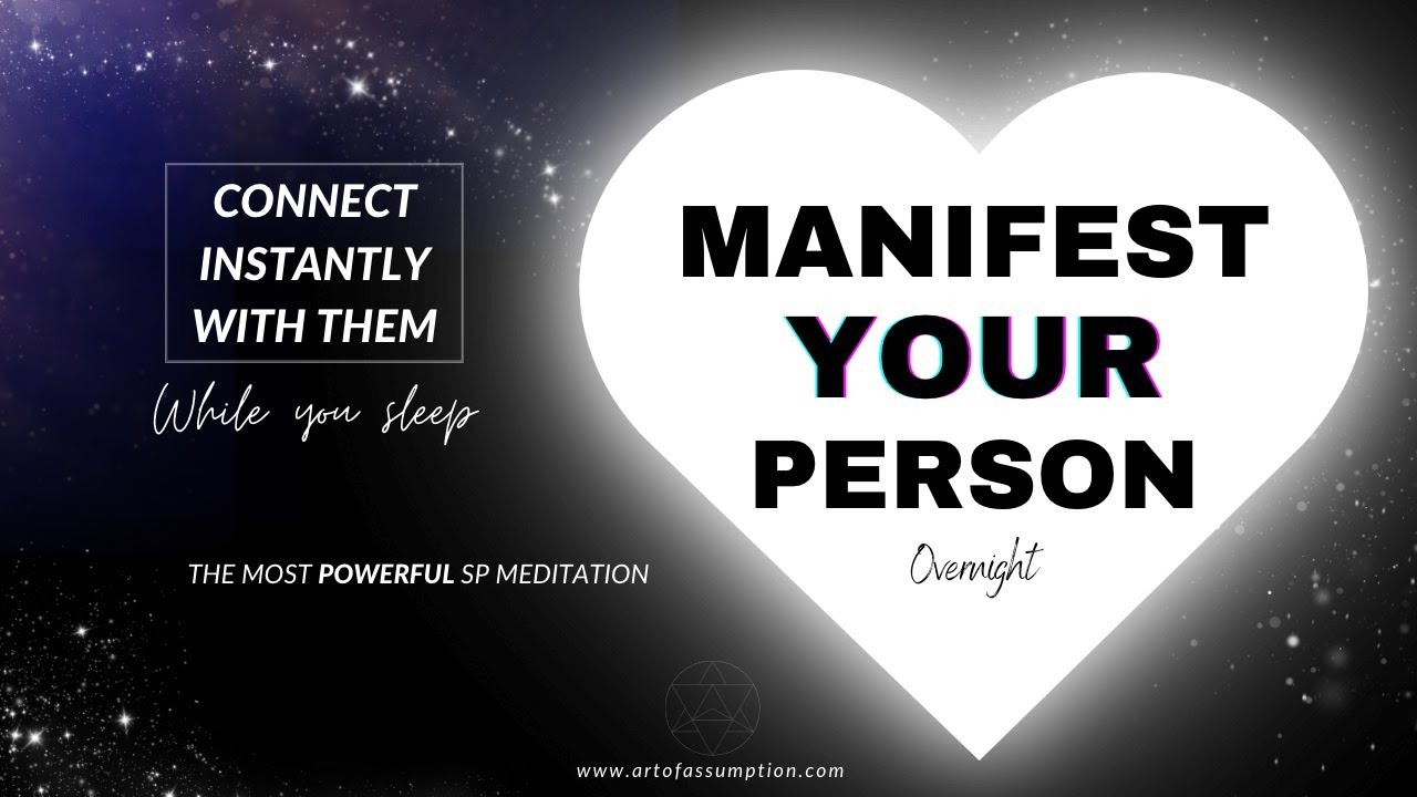 Manifest Your SP | Make Them Dream About You | Be All They Think About ★ Sleep Meditation ★ 𝘞𝘖𝘙𝘒𝘚!