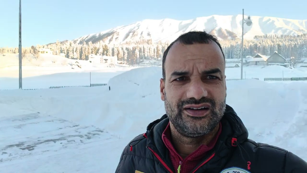 IISM Gulmarg view after heavy snowfall ❄️ 2026