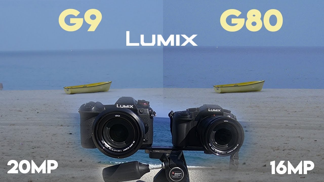 LUMIX G9 vs G80 TEST Foto & Video 4K