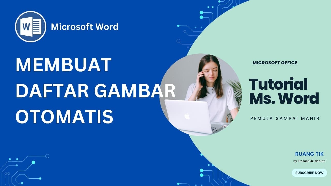Cara Membuat Daftar Gambar Otomatis di Word Cuma 1 Menit!