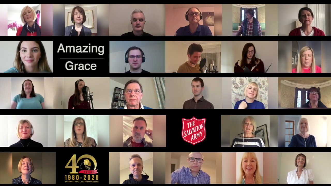 ISS virtual choir - Amazing Grace