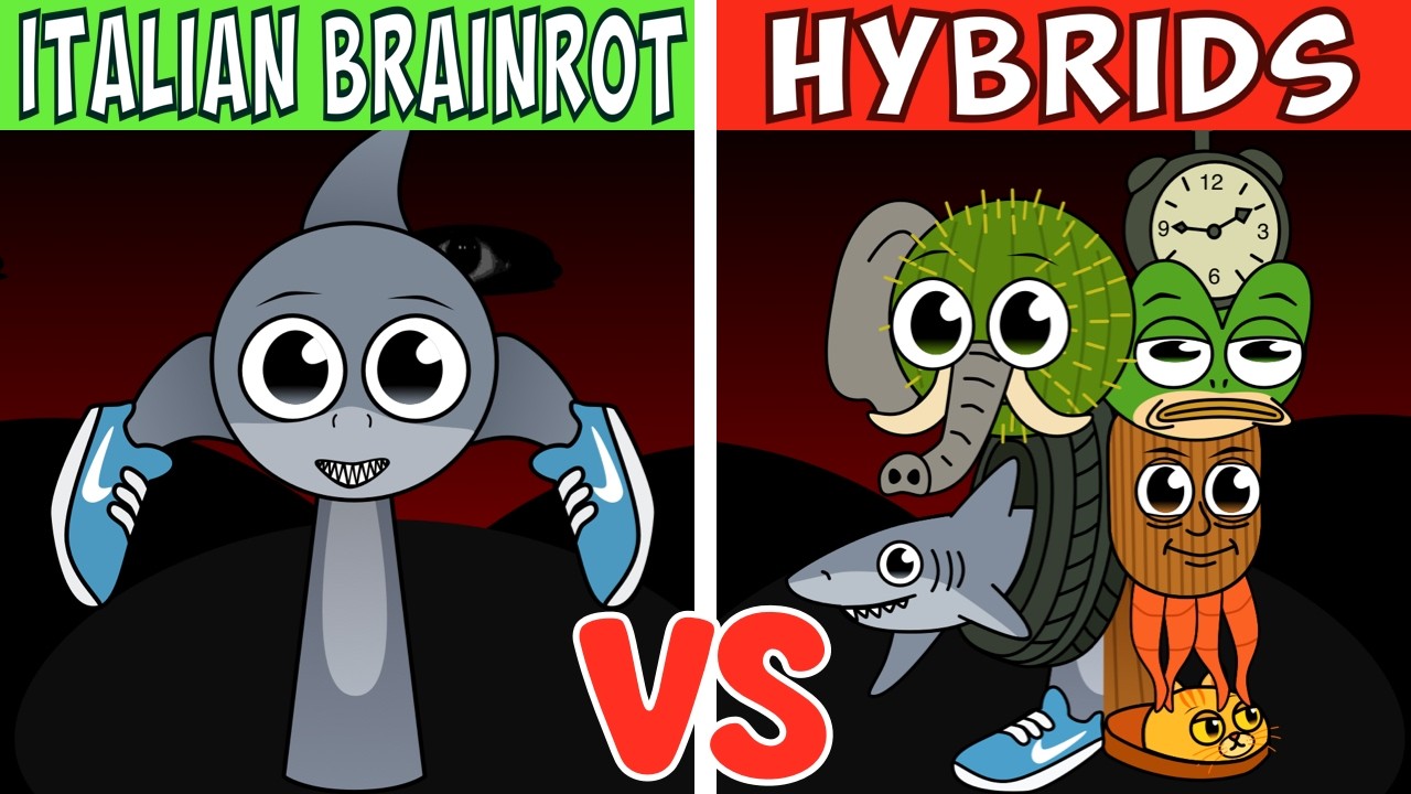 Incredibox Sprunki | Swapped ITALIAN BRAINROT VS HYBRIDS