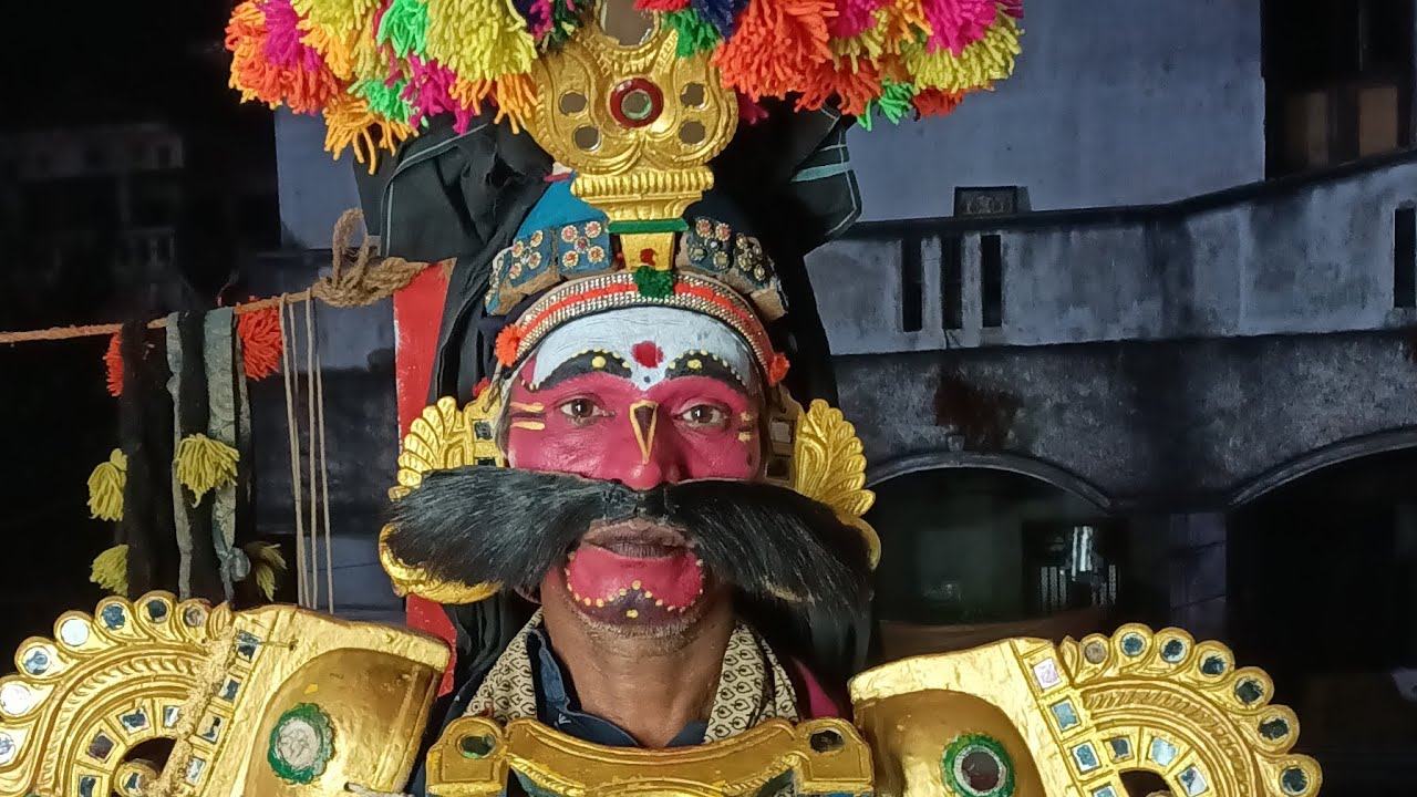 மலையாள சின்னான் வேடம் கள்ளமேடு அசுர புகழ் ஆறுமுகம் நாடக ஆசிரியர் அவர்கள்