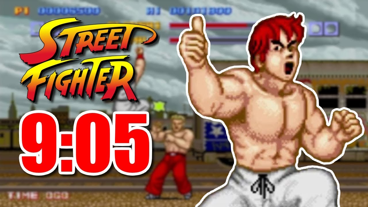 Street Fighter 1 Arcade Speedrun in 9:05
