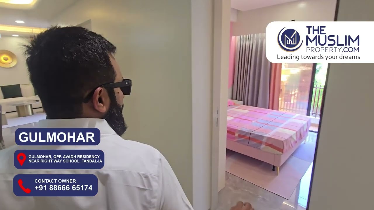 Gulmohar 3 & 4 BHK Flats in Tandalja|  Vadodara |Spacious & Modern Living | The Muslim Property