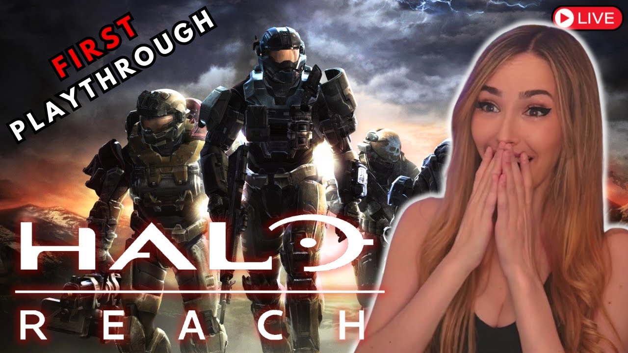 [LIVE] Finishing Halo Reach 🔴 First Ever Halo Series Playthrough 🔥Heroic Difficulty