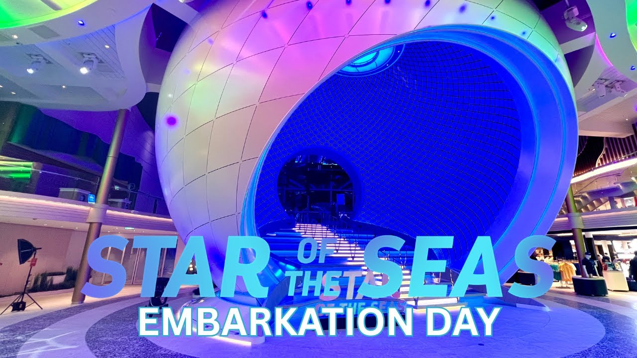 Star of the Seas Cruise Vlog 2025 | Day 1 Embarkation, Surfside Balcony Tour & Dining Package
