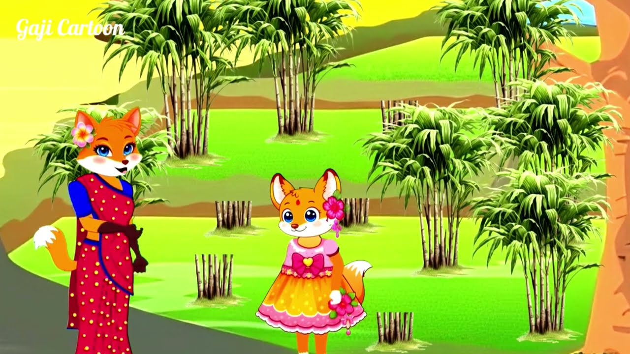 রান্নাঘরে আখ চাষ। Fox Cartoon। Bangla Cartoon। Rupkother Golpo। Shiyaler Cartoon। Cartoon on।