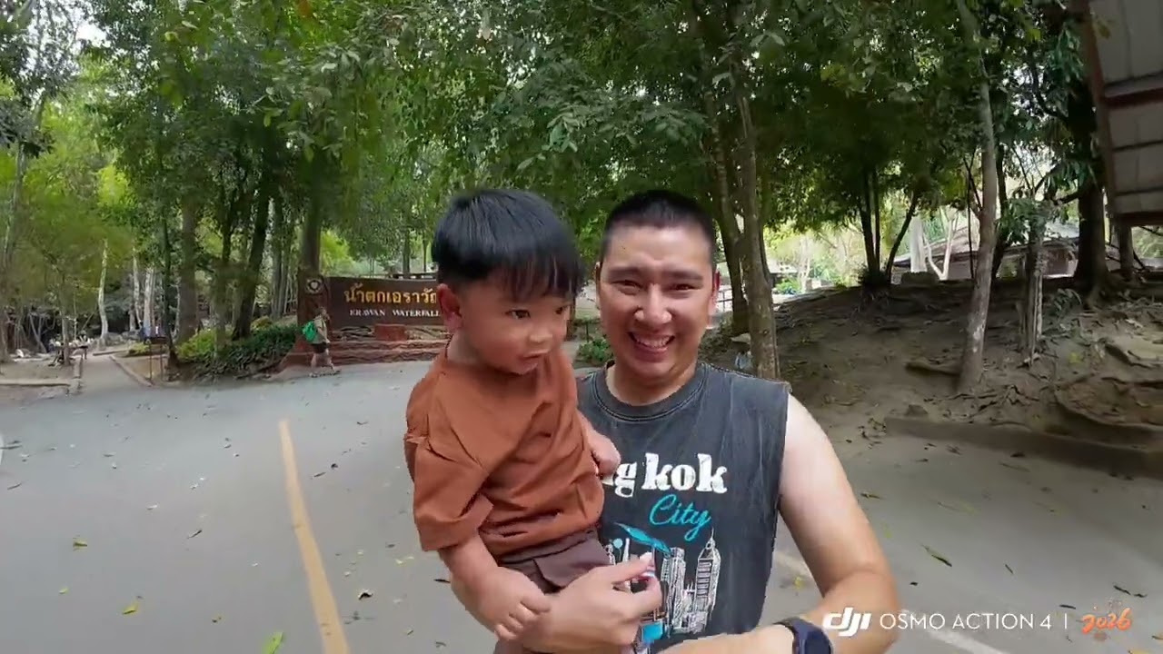 ลานกางเต็นท์น้ำตกห้วยแม่ขมิ้น | 📍อุทยานแห่งชาติเขื่อนศรีนครินทร์