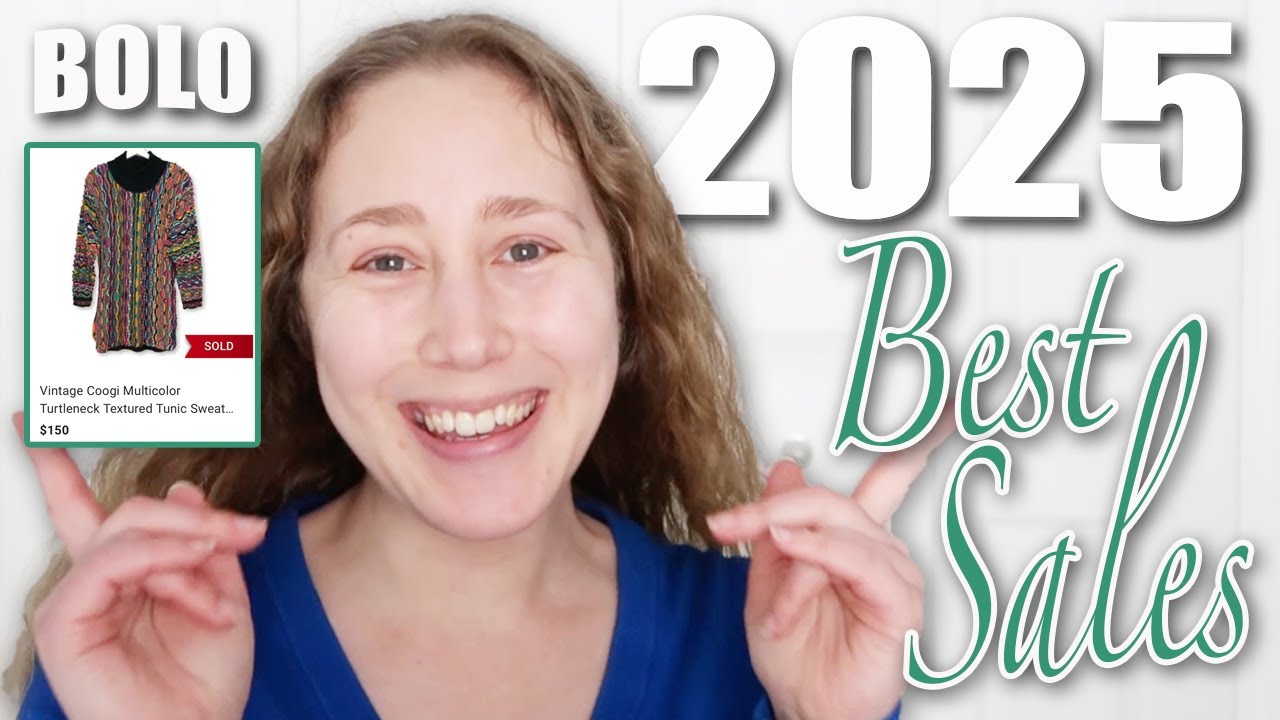 My Best Sales Of 2025! | What Sold | BOLO Brands | Top Sales | $100+ | Sidekick | Part Time Reseller