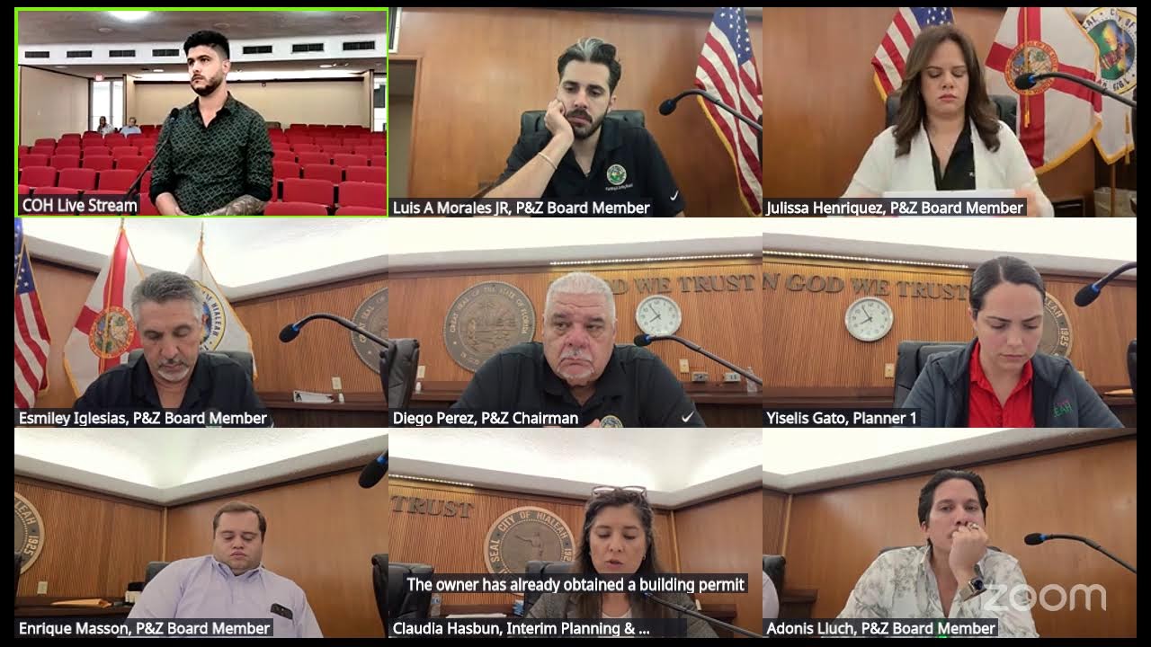 Planning and Zoning Meeting 1-14-26
