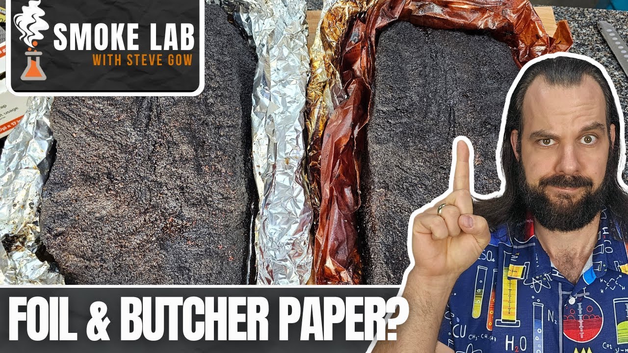 Wrapping a Brisket with Foil + Butcher Paper | Oklahoma Joe's