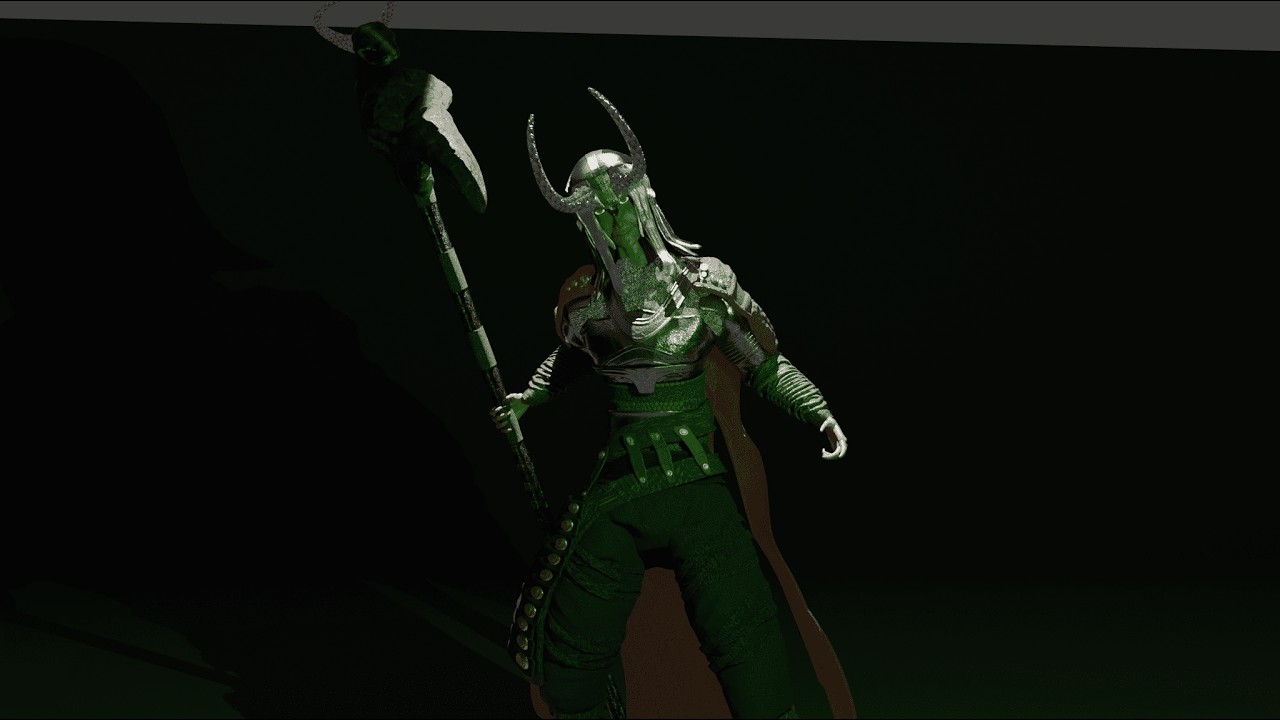 Loki #art #loki #marvel #blender #3dprinting #3d #tutorial