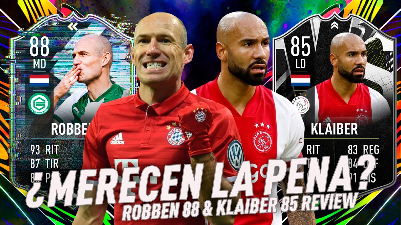 ROBBEN 88 FLASHBACK & KLAIBER 85 SBC REVIEW ¿MERECEN LA PENA? FIFA 21 ULTIMATE TEAM