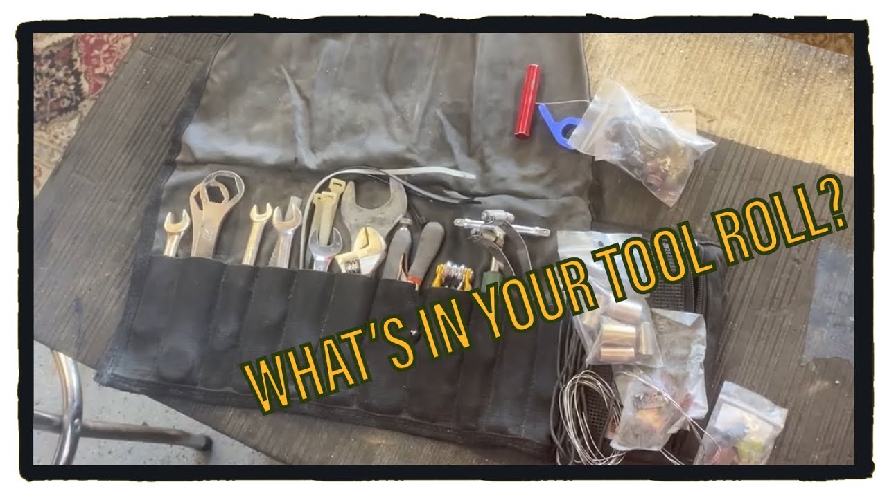 What's In Your Tool Roll?  A Look At The Tools I Carry On My Motorcycle When Riding.