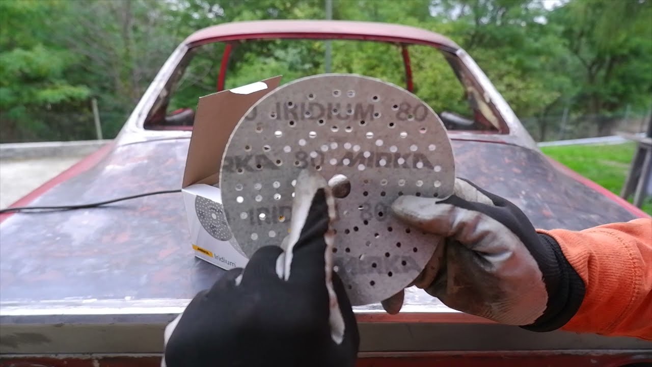 Opel Manta A '71 - Sanding the car to bare metal | How and why