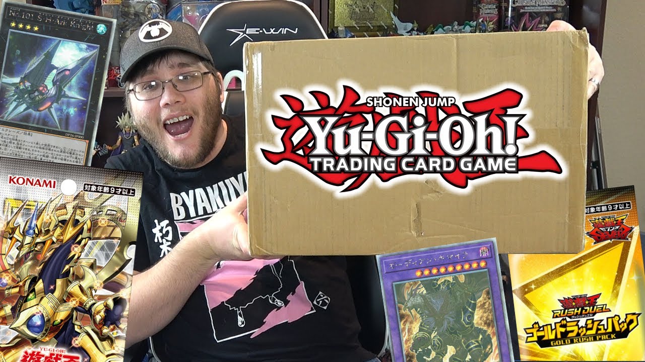 GIANT YU-GI-OH! BOX FROM JAPAN! Dimension Force Box + Exclusive Packs!