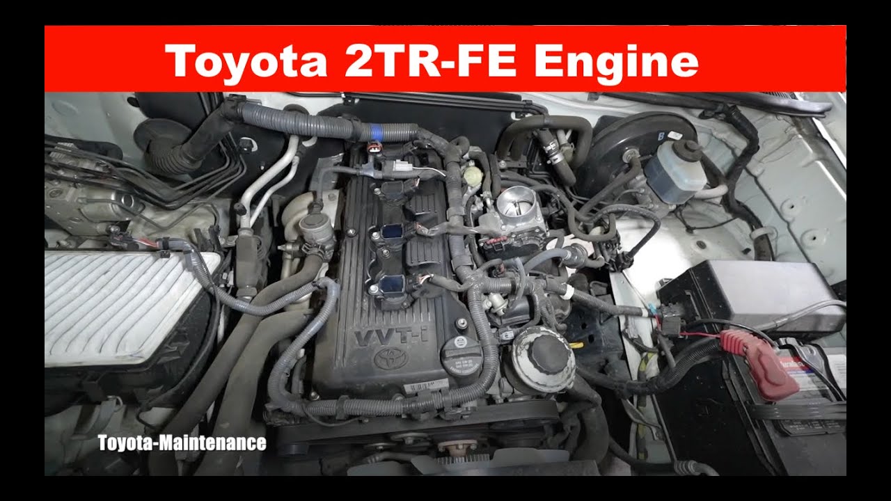Технические характеристики, проблемы и надежность двигателя Toyota 2TR-FE 2,7 литра