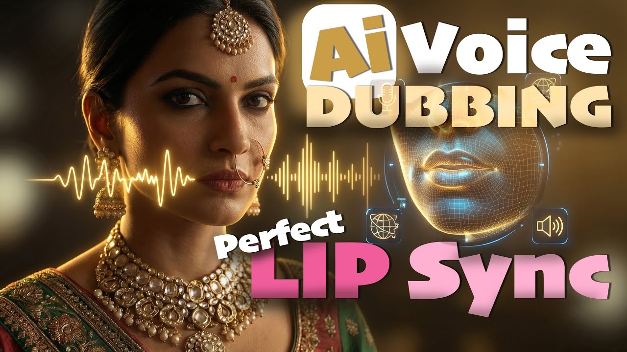 One Click AI Lip Sync & Voice Dubbing in Any Language | No Studio Needed (Ai Workflow)