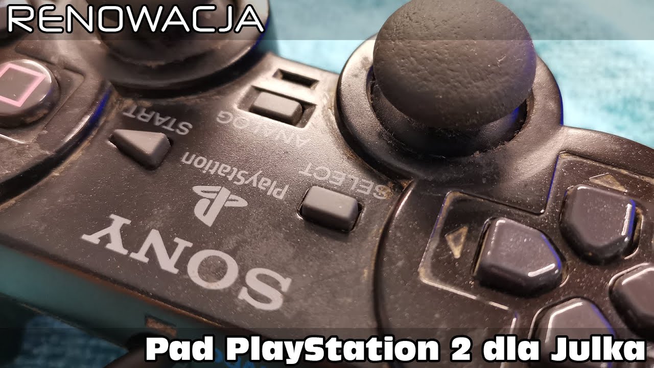 Renowacja - Pad PlayStation 2