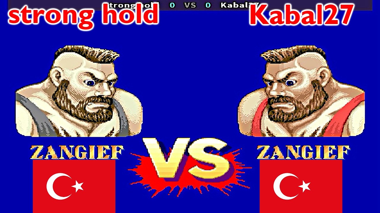 Street Fighter II': Champion Edition - strong hold vs Kabal27