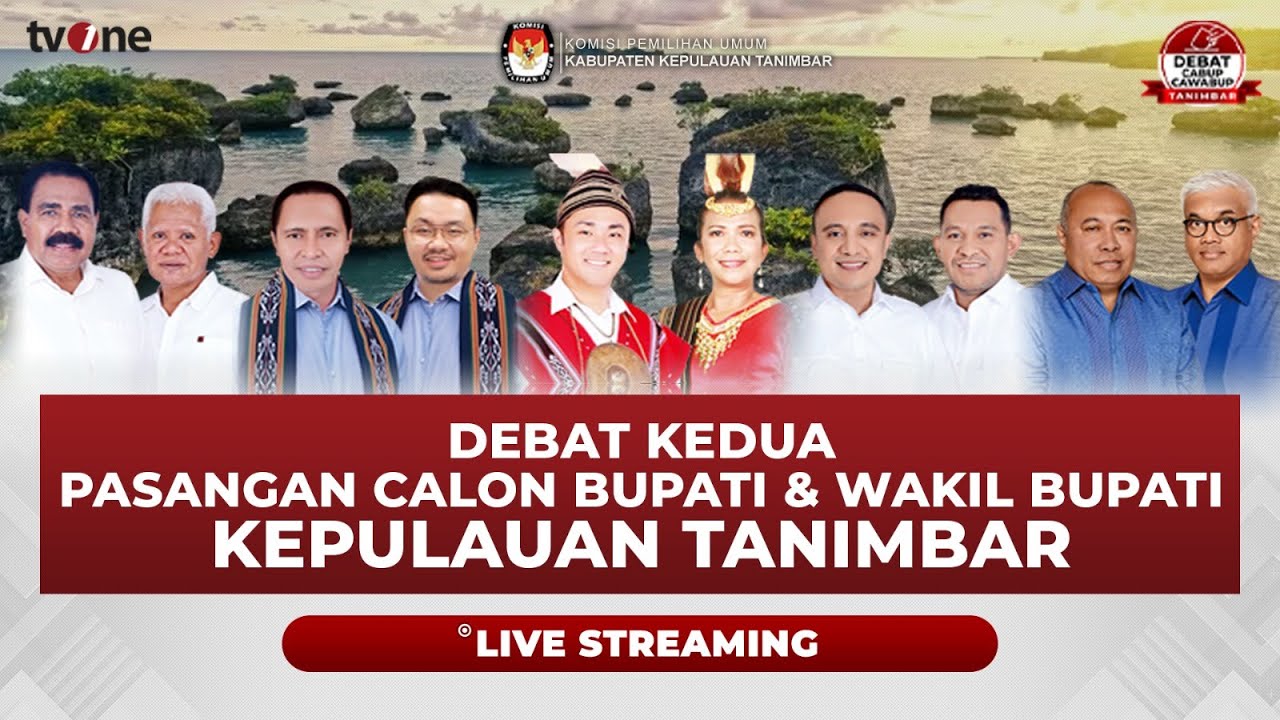 [LIVE] Debat Kedua Pasangan Calon Bupati dan Wakil Bupati Kepulauan Tanimbar | tvOne