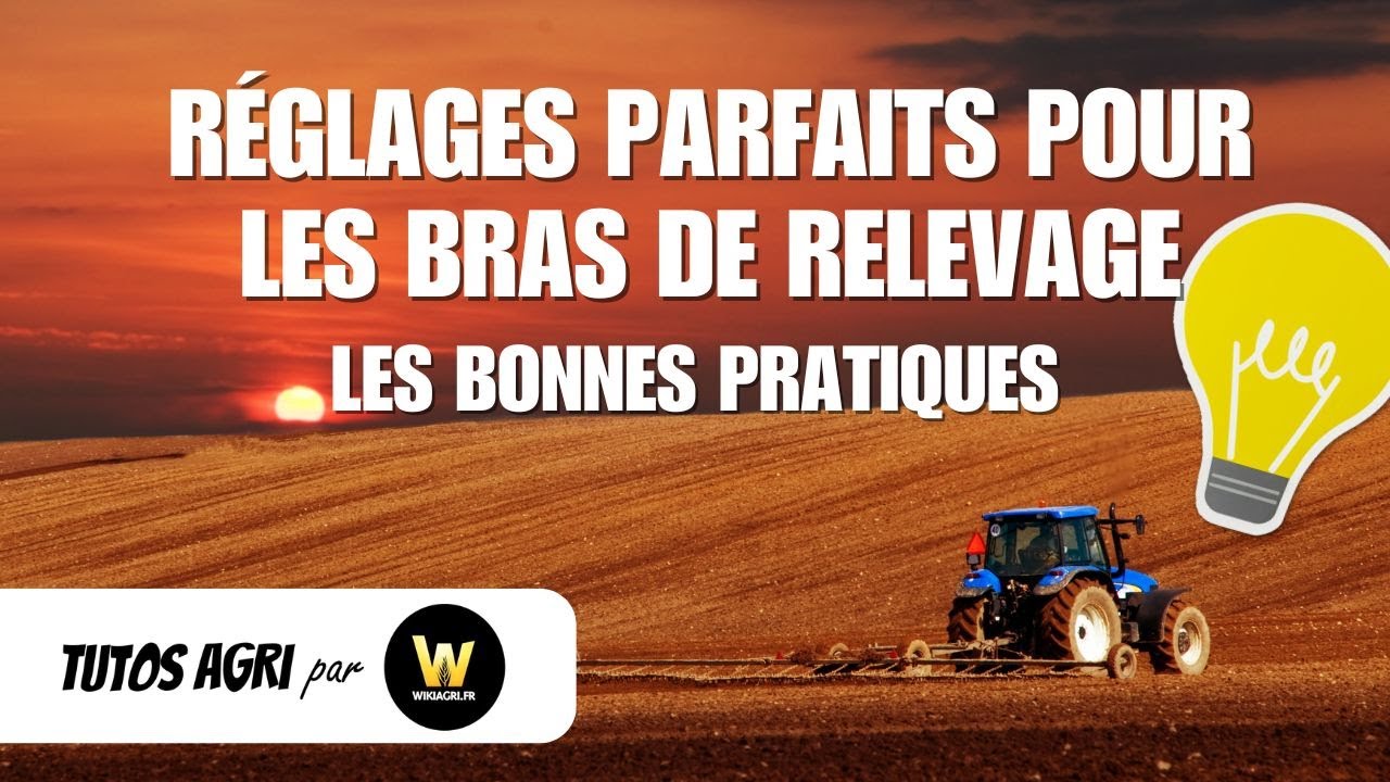 Bras de relevage de l'équipement agricole