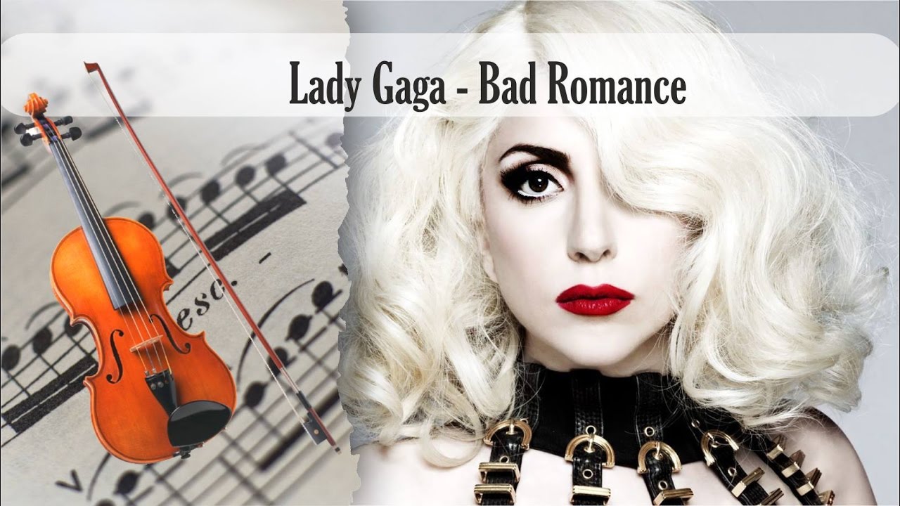 Partitura Lady Gaga - Bad Romance Violín