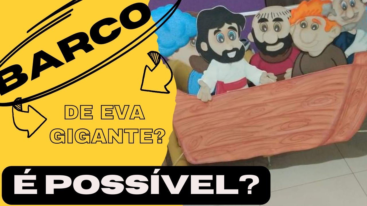 não acredito no tamanho desse barco 😱, como fazer barco de Eva