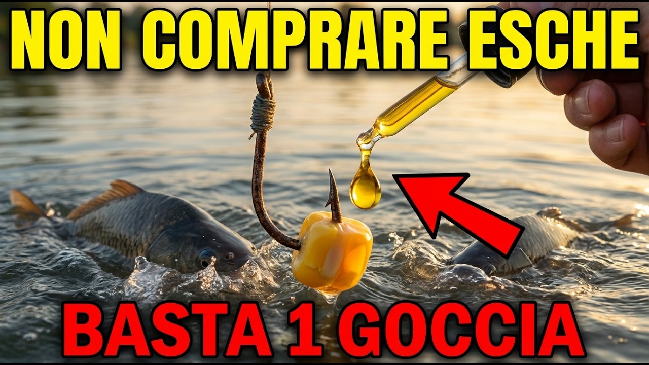 SMETTI di Regalare Soldi ai Negozi: 1 Goccia di QUESTO Olio da Cucina Attira i Pesci a 50 Metri.