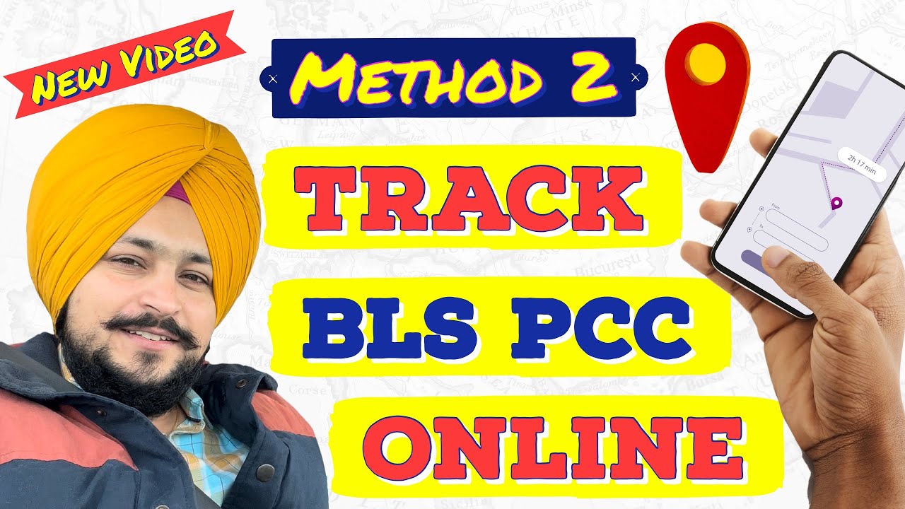 How to Track BLS PCC Application Status  | BLS PCC India | Alternate Method | PR Journey | 4K HD