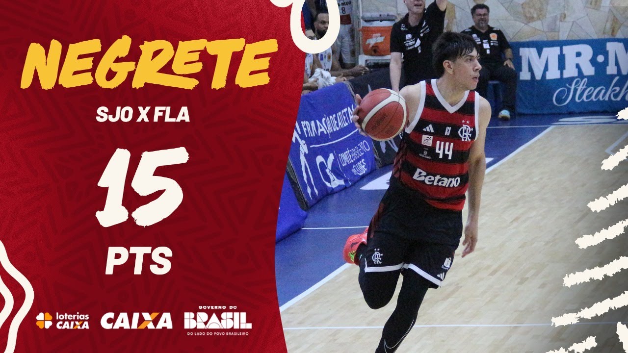 O cestinha do Meng&atilde;o! | Alex Negrete em Mr.Moo S&atilde;o Jos&eacute; x Flamengo | NBB CAIXA 2025/26