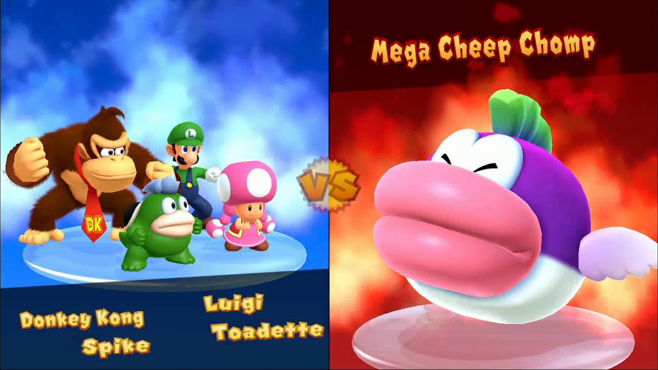 Mario Party 10 - Chaos Castle (2 Player) Luigi, Toadette, Donkey Kong, Spike - Master CPU #84
