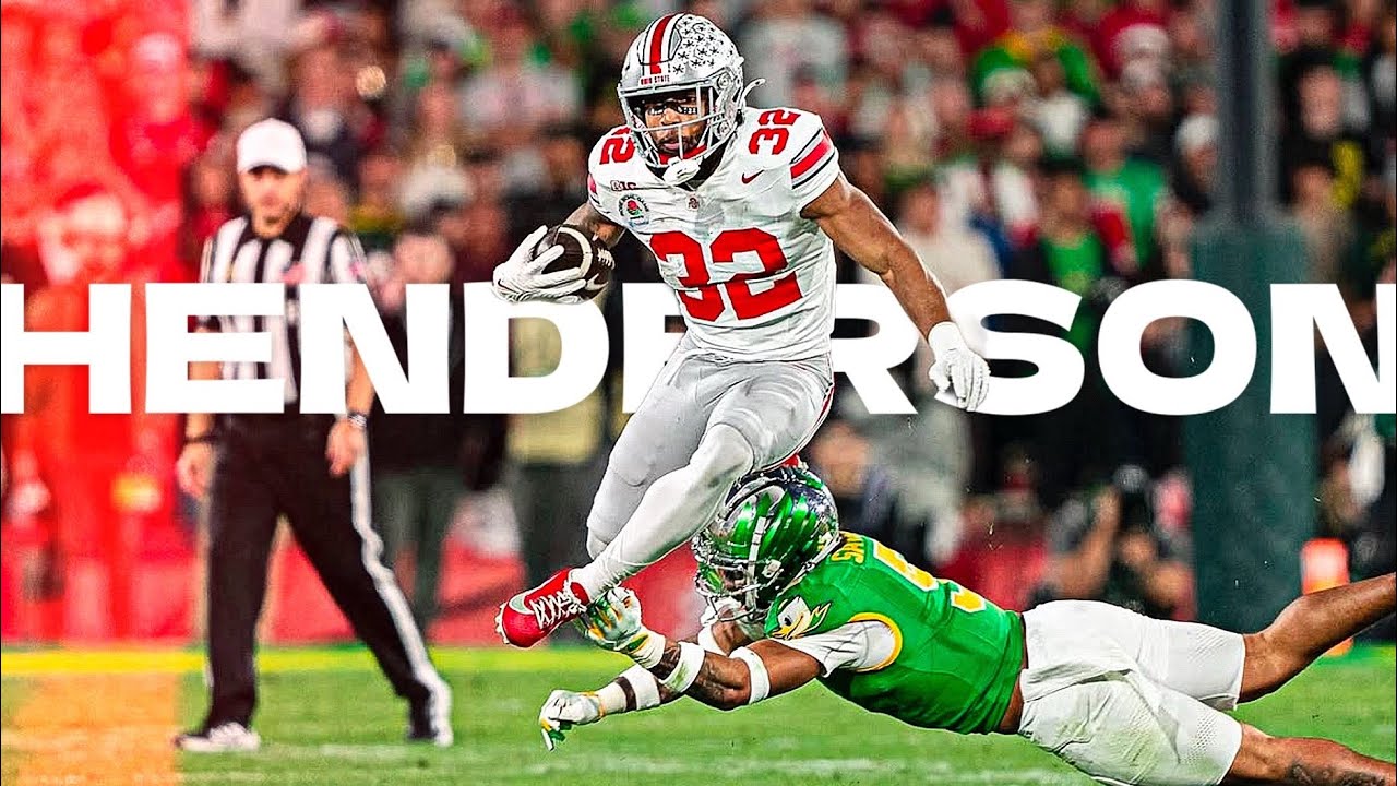 Treveyon Henderson Ohio State Highlights ᴴᴰ | The Most Elusive RB in The Draft🔥(prod. BadKidBeats)