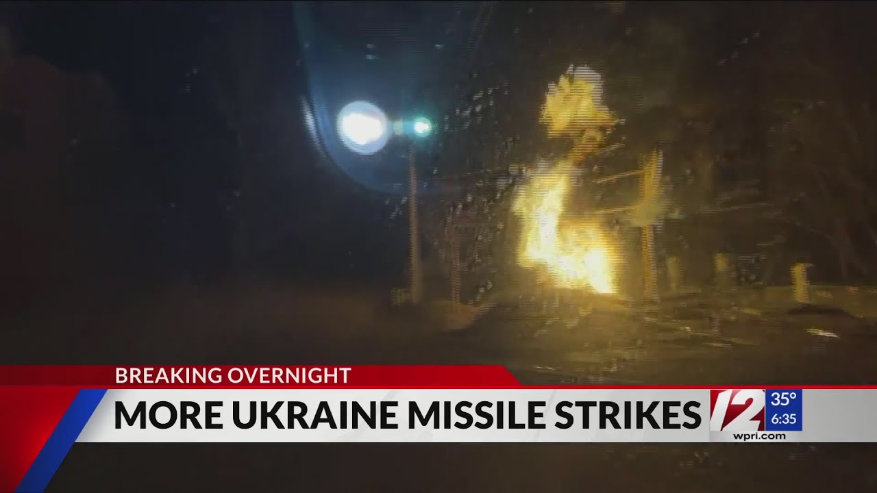 Russia launches massive missile barrage across Ukraine