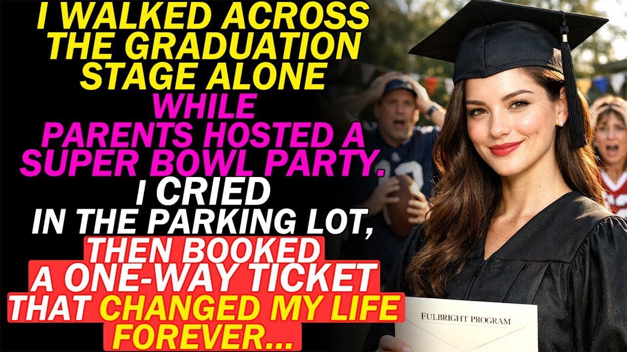 My Parents Skipped My Graduation for a Super Bowl Party—A One-Way Ticket Changed My Life Forever