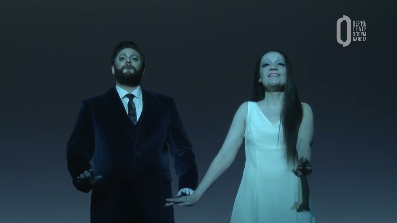 Nadezhda Pavlova stage and duet Violetta and Alfred La Traviata J.Verdi