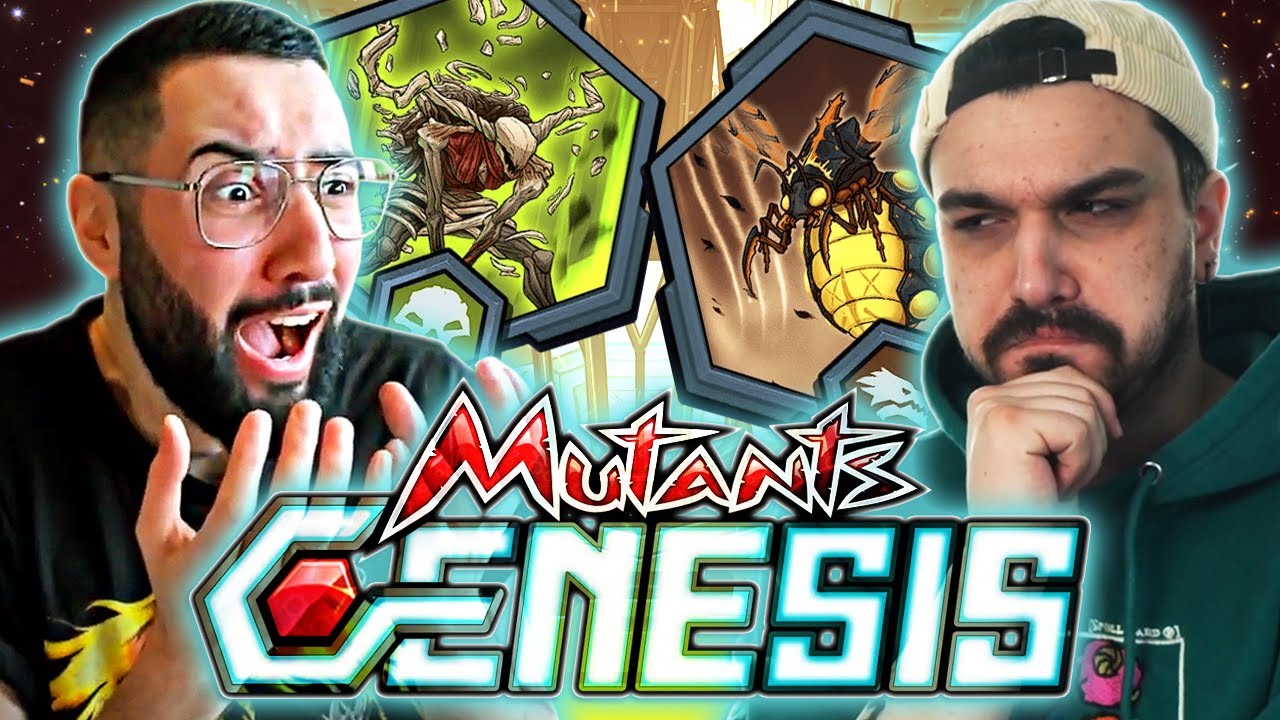 I Challenged @Farfa In This NEW CARD GAME! - MUTANTS: GENESIS