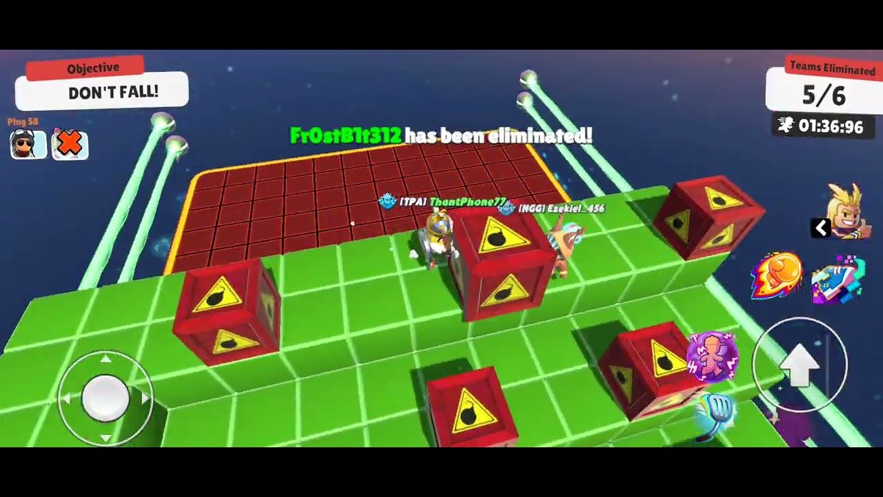 blox fruit videoတွေပြန်တင်နိုင်ရေbroတို့ရေ🥳 ခုတော့ #stumbleguys လေးပဲခဏသီးခံပြီးကြည့်ပေးကြပါ😥