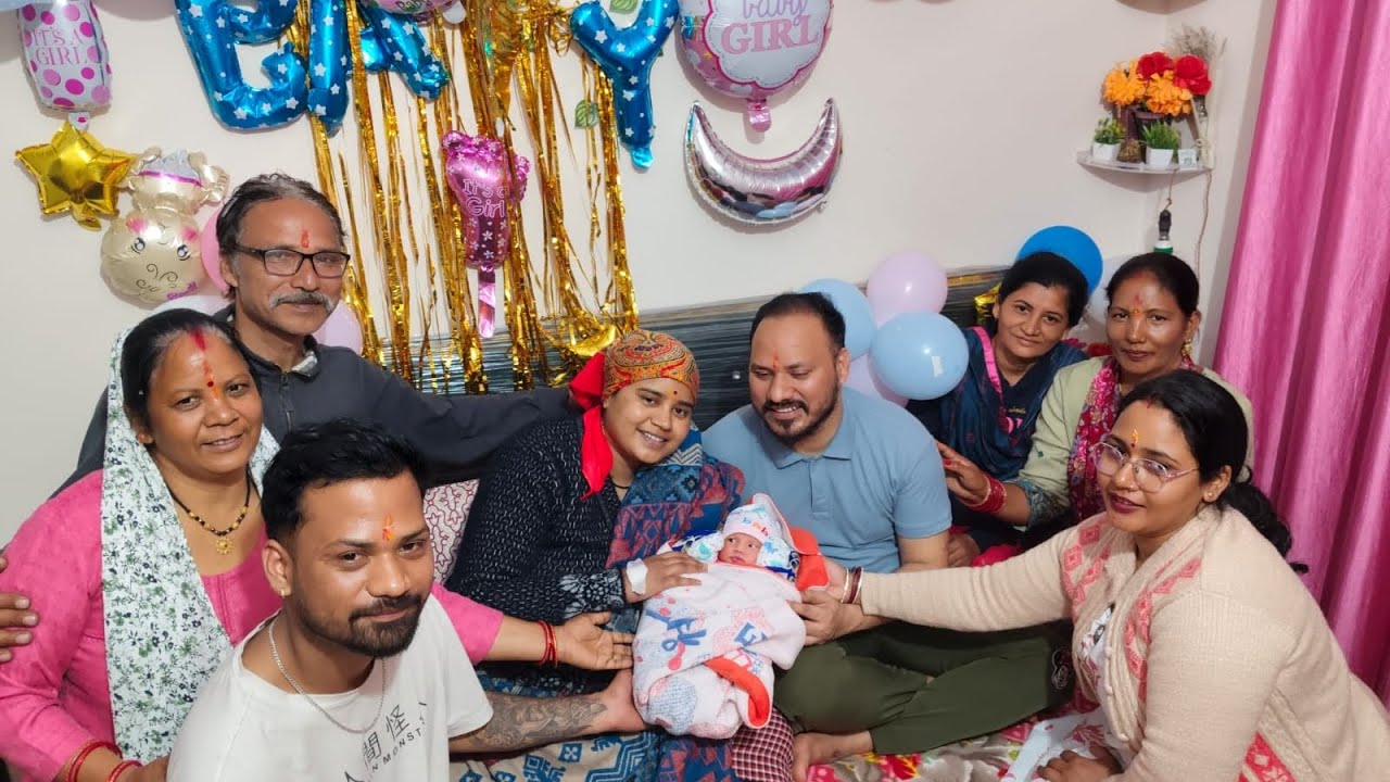 Grand Welcome New born Baby At Sweet Home || गृह प्रवेश || FAMILY VLOGS || kuku NEWDREAM #trending 