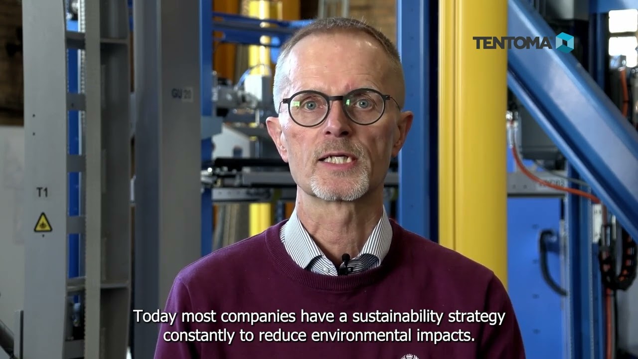 Packaging solutions from Tentoma reduce energy and film consumption.
