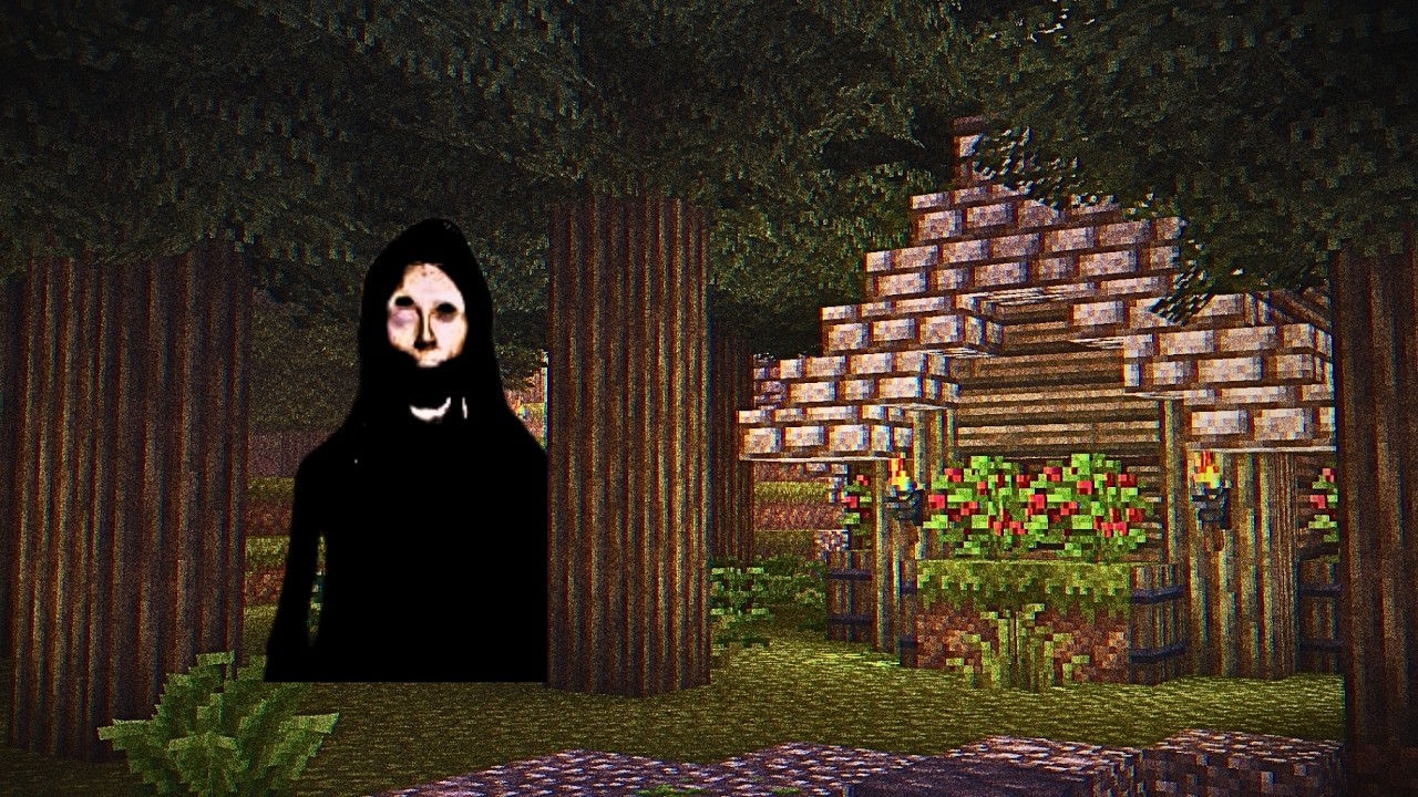 Don't look at the faces in the woods...