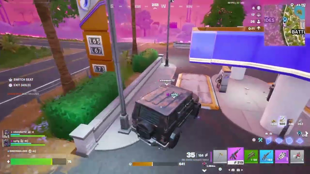 Fortnite Battle Royale with friends things got intense