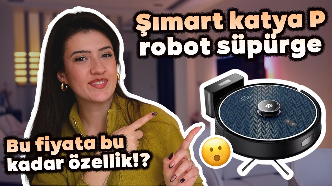 Uygun Fiyata Bu Kadar Özellik? Şımart katya P Robot Süpürge İnceleme!