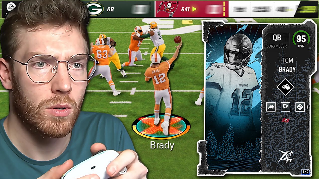 Using 95 Overall Tom Brady! The Best QB In Madden 23...